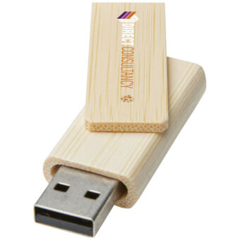 Rotate 16 GB USB minnepinne i bambus