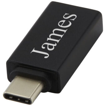 Adapt USB-C til USB-A 3.0-adapter i aluminium