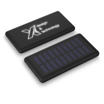 SCX.design P30 lysende solcelle 8000mAh mobillader