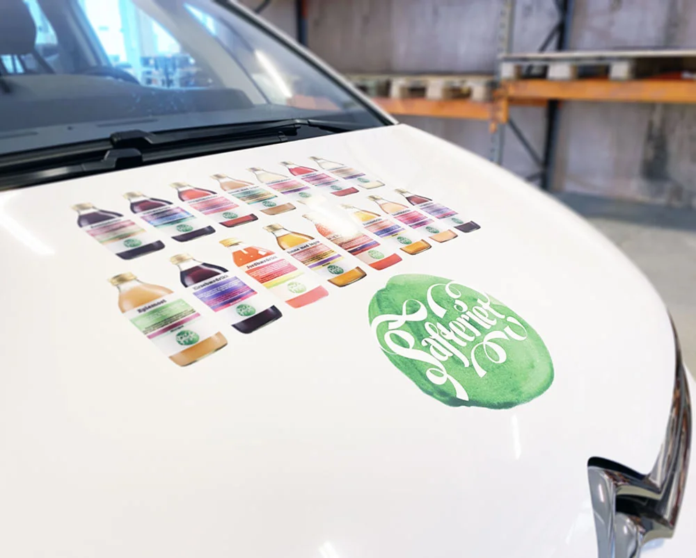 Bildekor, bilfolie, foliering av bil