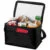 Solid svart