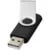 Solid svart/Sølv