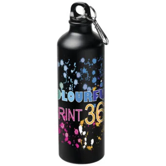 Pacific 770 ml matt sportsflaske med karabinkroker