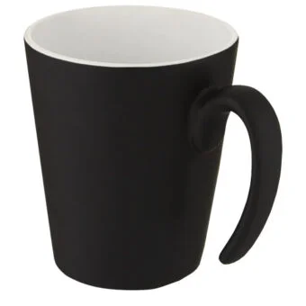 Oli 360 ml keramikk krus med håndtak