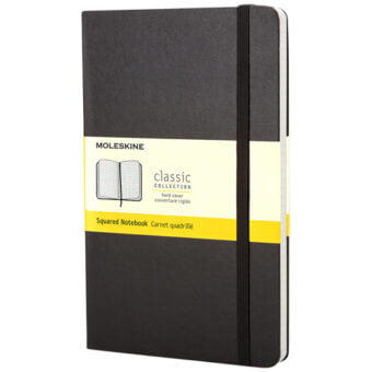 Moleskine Classic PK notatbok med stivt omslag - linjert
