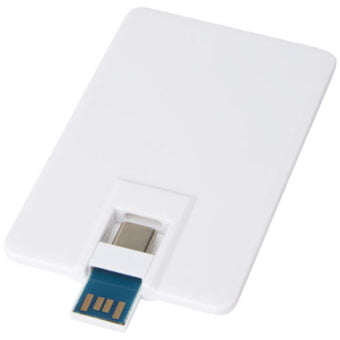 Duo Slim 32 GB USB-stasjon med Type-C og USB-A 3.0