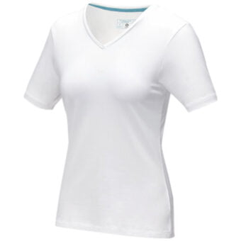 Kawartha kortermet økologisk t-skjorte for kvinner